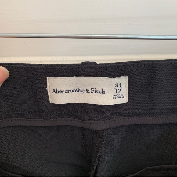 Abercrombie tailored straight pant in navy, size 31 - Picture 8 of 9